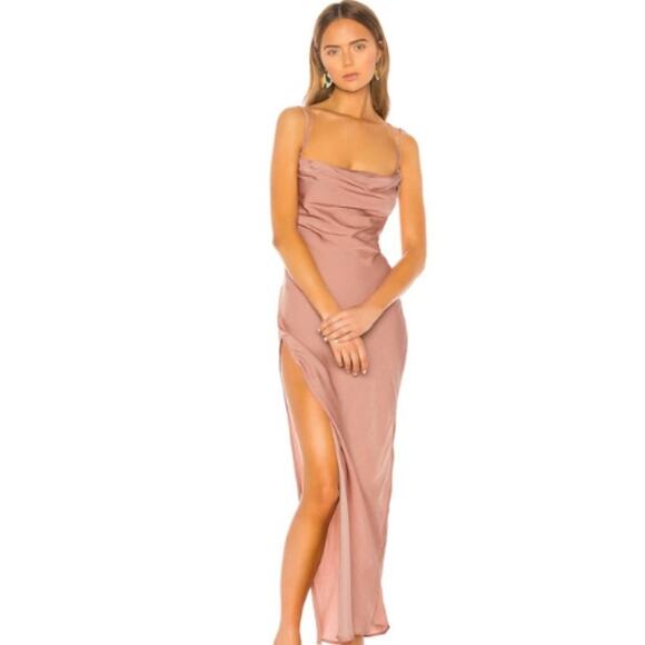 Michael Costello x REVOLVE Braxton Dress in Rose NWT Size Small & Size XS - Picture 1 of 3